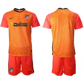 Camisolas de futebol Atlético Madrid Guarda Redes Criança Equipamento 2020/21 M003 Manga Curta
